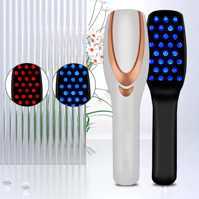 US Electric Hair Laser Comb Loss Brush Grow Treatment Growth Therapy Regrowth