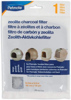 Petmate Booda Carbone Pulito PASSO Lettiera cupola Air Filters odore fresco 2 Pack 