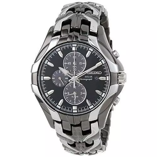 Seiko Chrono SSC139 (V172-0AK0) Chronograph Solar Quartz Men's