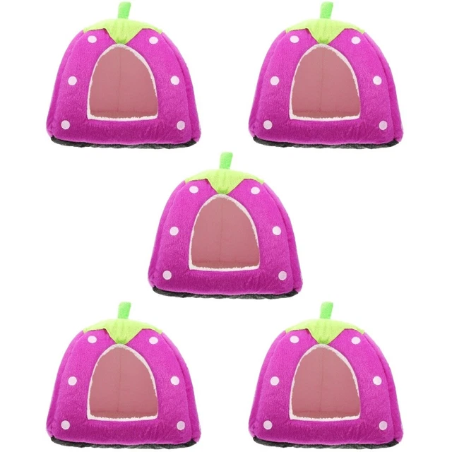 guinea pig houses and hideouts house hamster bed Set 5 Cachette De Rat Décorativ