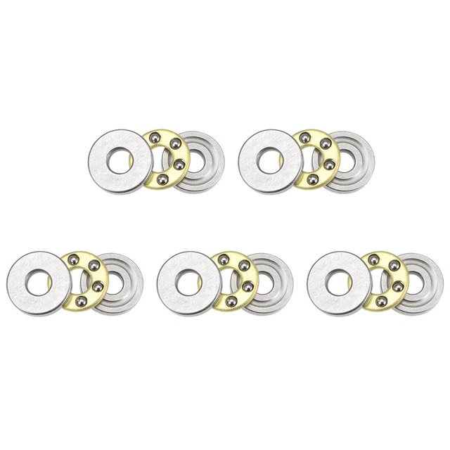 F2-6M Miniature Pressione Sfera Cuscinetti 2x6x3mm con Rondelle 5 pz