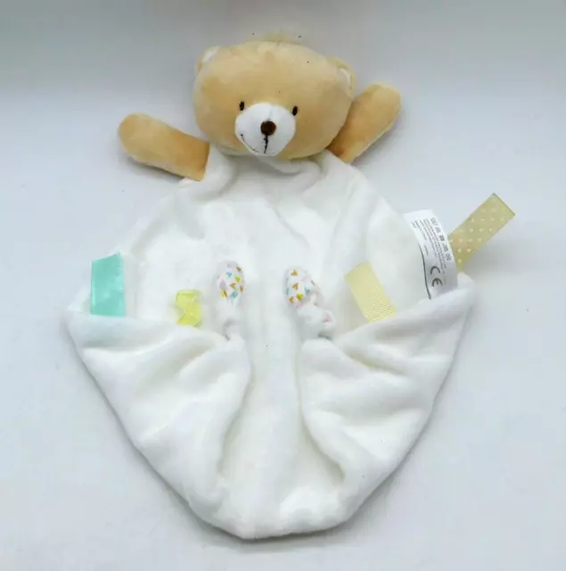 My First Forever Friends Teddy Bear Comforter Neutral Cream 3