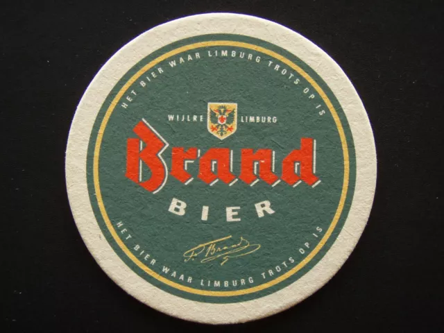 Wijlre Limburg Brand Bier Coaster