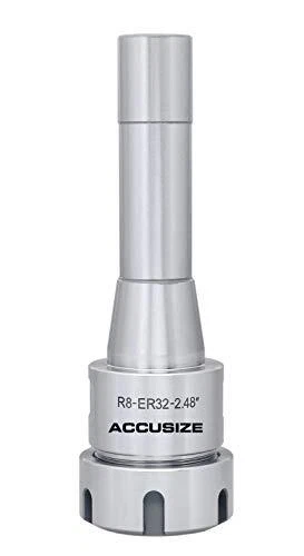 Accusize Industrial Tools R8 Shank Er32 Collet Chuck Max RPM 8000 RPM 7/16''-...