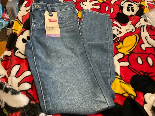 Jeans Unisex Per Bambini Levis Taglia 8 R (B247)