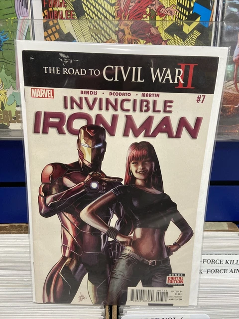 Invincible Iron Man #7 - Key 1st Appearance Riri Williams 1st Print See Pics