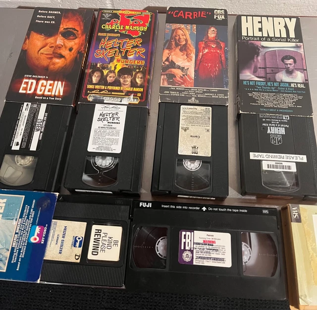VHS HORROR MOVIES lot 38.88 PicClick