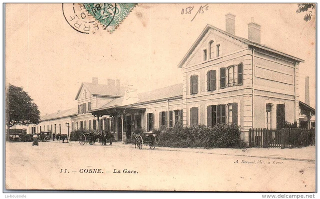 58 COSNE - la gare -