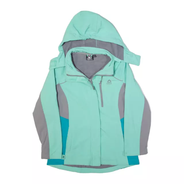 REEBOK Rain Jacket Green Girls L