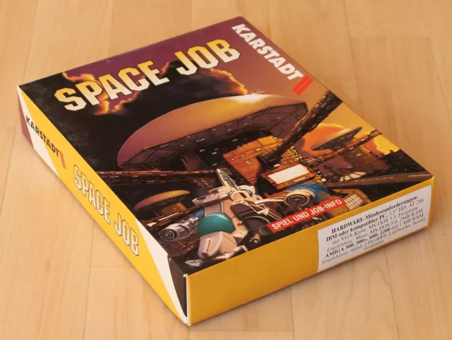 Space Job Karstadt 3,5" Disk (PC/Amiga, 1993, Big-Box)