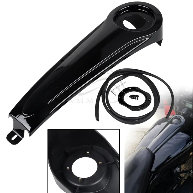 Stretched Dash Panel Fuel Tank Cover For Harley Electra Street Glide FLHX FLHT