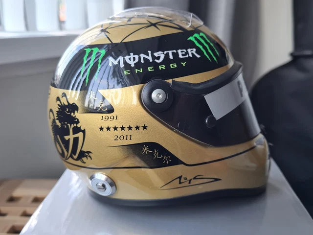 Michael Schumacher Mercedes 2011 20 Years 1/2 Scale Helmet *Original Release*