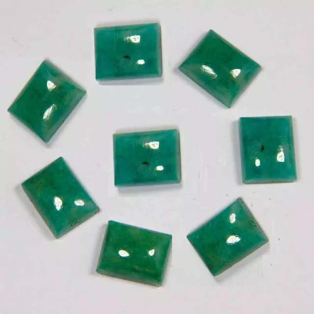 Cabochon rettangolare amazzonite naturale da 5 x 7 mm a 20 x 25 mm...