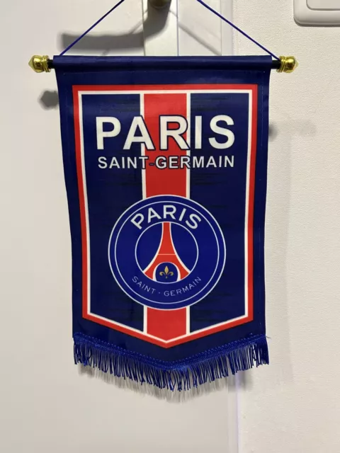 PSG Wimpel Fahne, PSG Flagge Fußball WM Paris Saint Germain Fahne