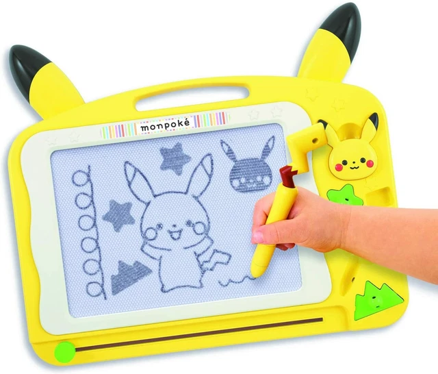 MONPOKE POKEMON PIKACHU Oekaki Board Drawing Board SEGA TOYS for Kids