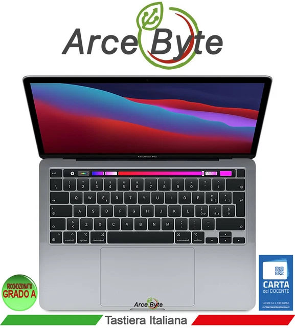 APPLE MACBOOK PRO 13.3" 2016 TOUCHBAR RETINA DISPLAY INTEL CORE i7 SPACE GREY