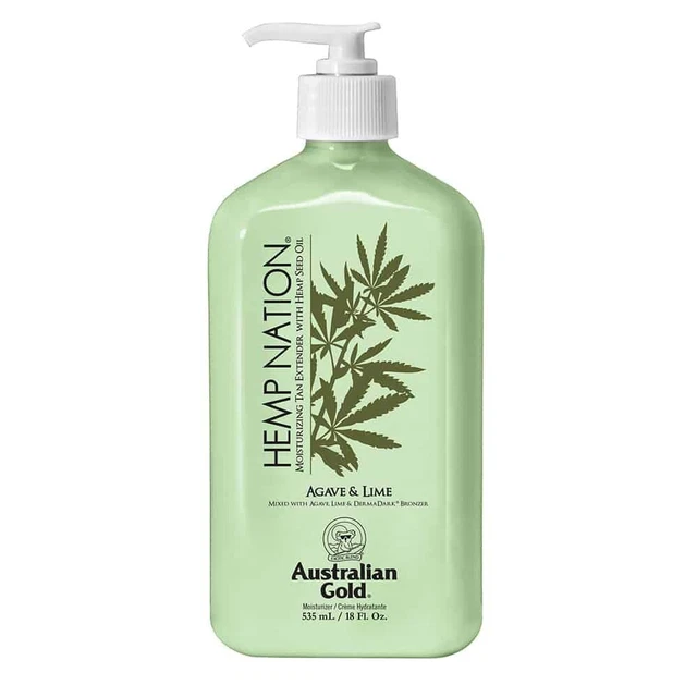 Lozione idratante e prolungatore di abbronzatura Agave e Lime Australian Gold