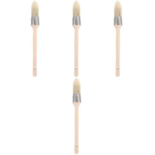 4pcs Trim Brush Edge Painting Tool Trim Paint Brush Paint Trimmer Edger Trim