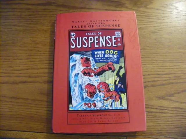 Marvel Masterworks Atlas Era: Tales of Suspense # 21-31 by Kirby++, HC/DJ, 2010