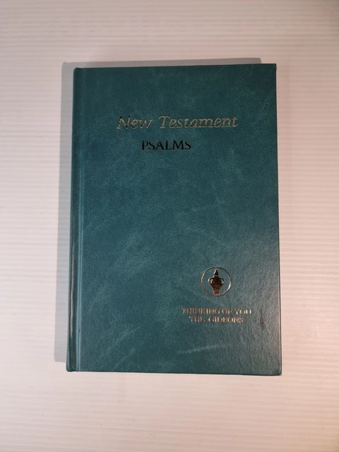 New Testament Psalms The New King James Version Gideons Hardcover 2000 Edition
