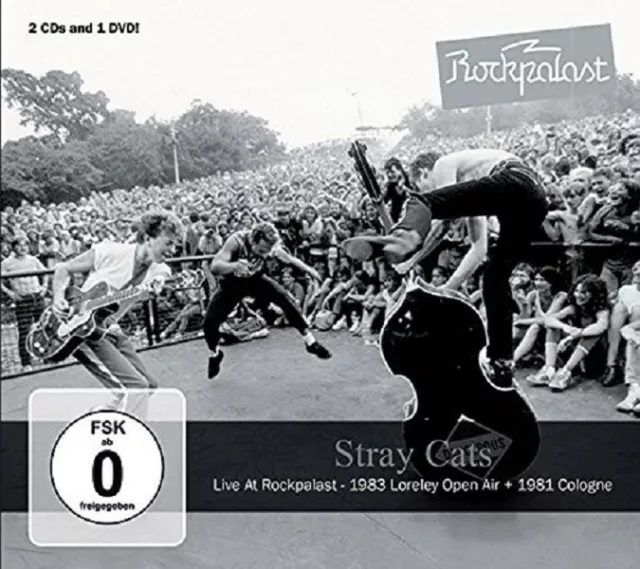 Stray Cats - Live At Rockpalast 2 Cd + Dvd Neuf