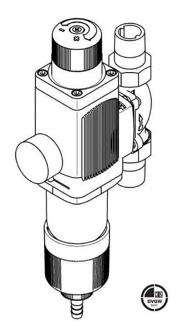 Rückspülfilter DN25 Druckminderer Hauswasserstation Mit Rückspülfilter - Komplettset Mit Druckminderer & Manometer Rückspülfilter Mit Druckminderer