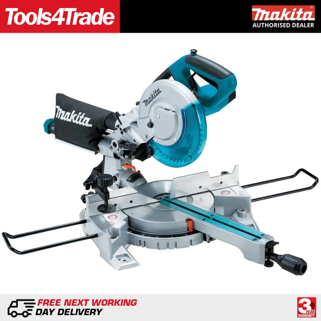 MAKITA LS0815FLN SLIDE Compound Mitre Saw 216mm 240v 309.95