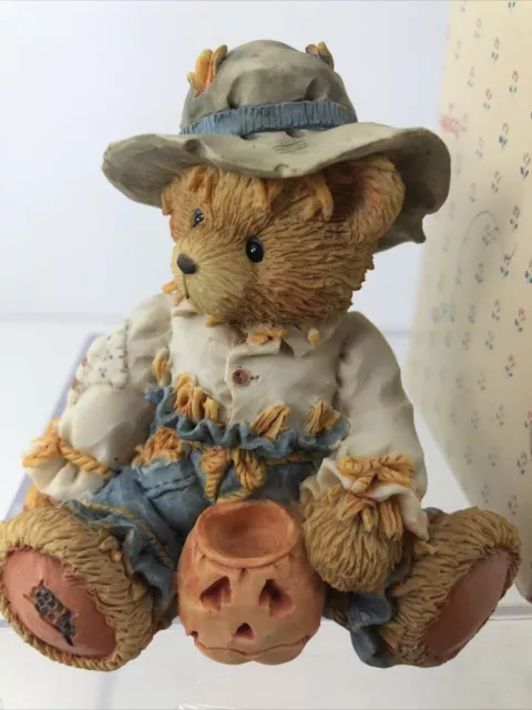 Cherished Teddies Gary 1993 “TRUE FRIENDSHIPS ARE SCARCE” 912786 VTG 4R7/958