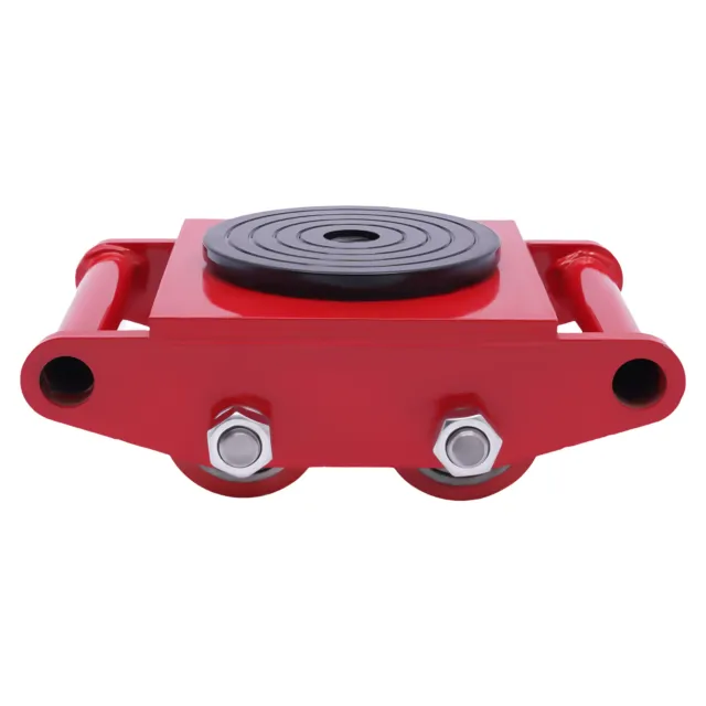 13200lbs/ 6T Machine Machinery Mover Dolly Skate Roller Heavy Duty 360° Rotation