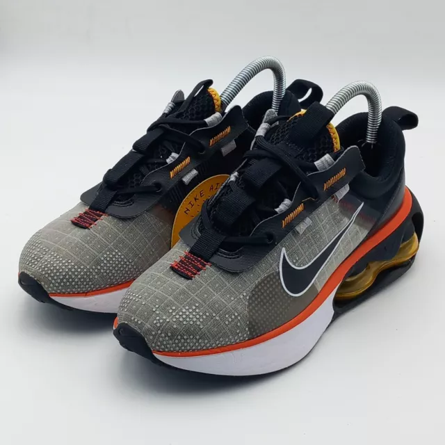 Scarpe da ginnastica Nike Air Max 2021 donna taglia 5 grigio UK arancione nero 3
