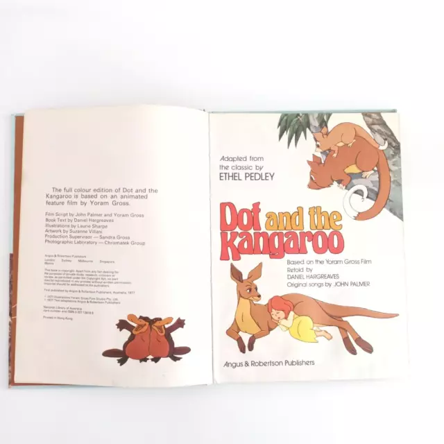 Dot And the Kangaroo Full Color Edition Based on the Yoram Gross Film HC 1977 3