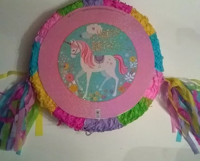 Unicorn Pinata~ Birthday Party Supplies Decorations Game FREE SHIPPING