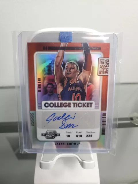 2022 Chronicles Draft Picks Contenders Optic Jabari Smith Jr. Rookie Auto /99 SP