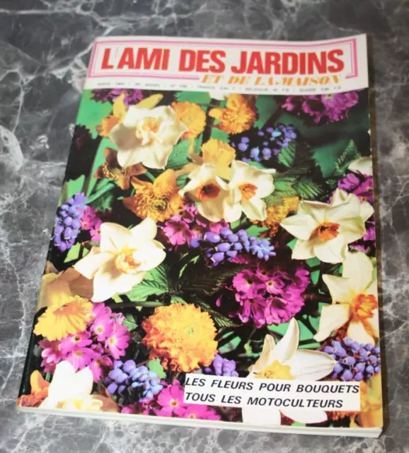 ancienne revue L'ami des jardins et de la maison mars 1969