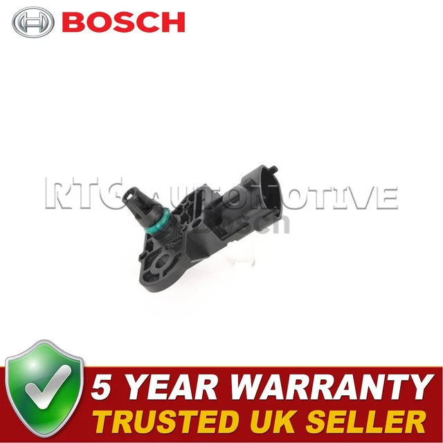 Bosch MAP Sensor Fits Volvo XC60 V40 XC90 V60 S60 V90 1.6 D 2.0 2.4 31405341