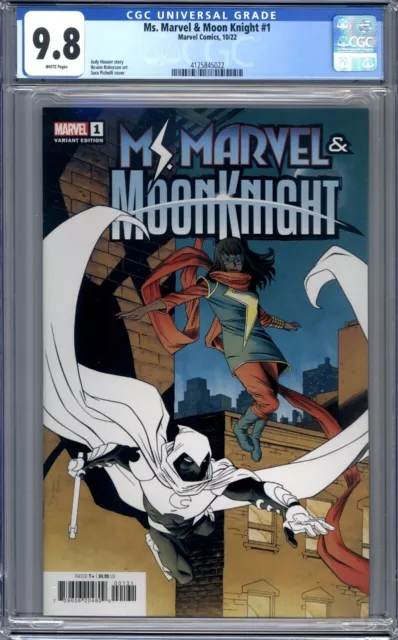 Ms. Marvel & Moon Knight #1 Declan Shalvey Variant 1st Print Marvel CGC 9.8