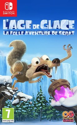 L'age de glace la folle aventure de scrat JEU SWITCH NEUF VERSION FRANCAISE