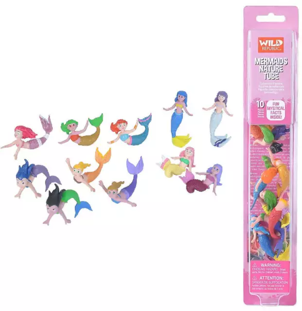 Wild Republic - Nature Tube Mermaid Collection - Wr20857 from Tates Toyworld