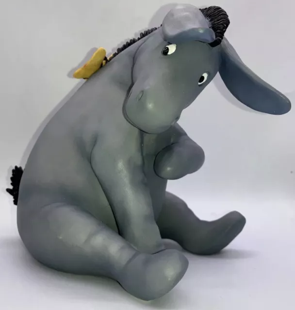 Large Classic Disney Eeyore Collectable Money Bank Winnie The Pooh In Box