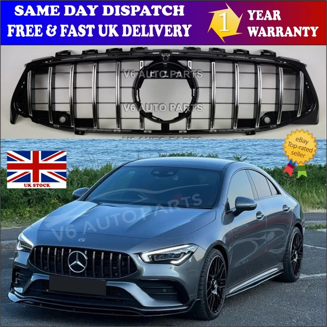 For Mercedes CLA-Class X118 CLA200d Front Radiator GT Grille 2019-2023 Facelift