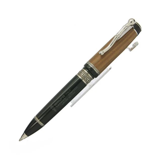 Delta Ballpoint Pen Limited Edition Amerigo Vespucci R2 Black Second Hand- Smtb-