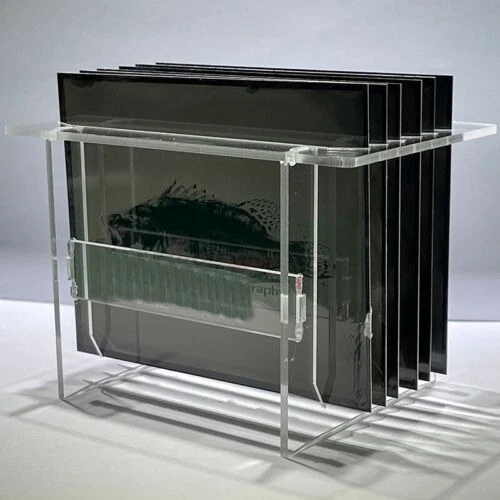 New 4x5 Sheet Film Drying Rack Holds 6 sheets Acrylic Removable Easy to Carry New 4x5 Sheet Film Drying Rack Holds 6 sheets Acrylic Removable Easy to Carry