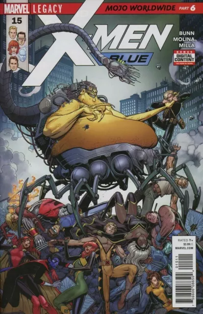 X-Men Blue #15 (2017) Vf/Nm Marvel Legacy