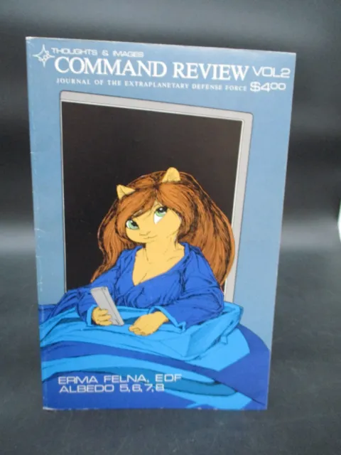 Command Review Vol 2 VF 8.0 Thoughts and Images 1987 Copper Age Albedo Reprints