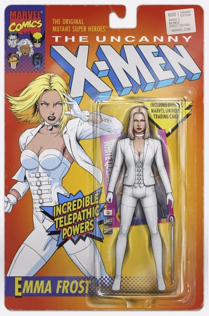 Uncanny X-Men 600 Rare John Tyler Christopher Action Figure C Variant Emma Frost