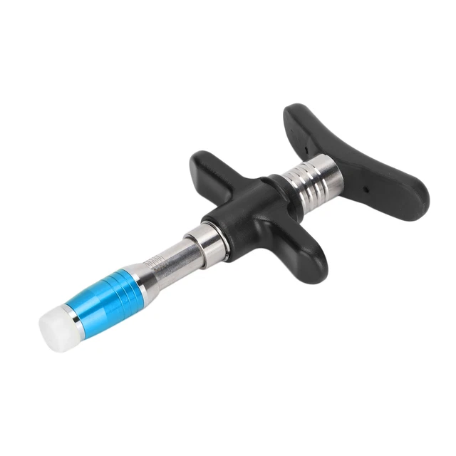 (Blue) Adjustment Tool Manual One Head Spinal Massager For Improve