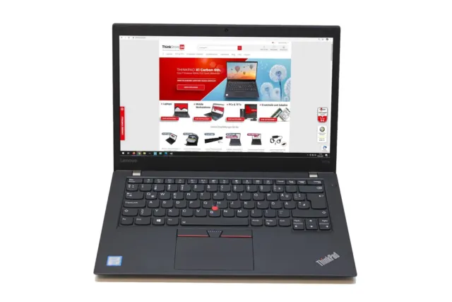 Lenovo ThinkPad T470s i7-7600U 24GB 512GB SSD FPR FHD IPS Backlight Webcam LTE A