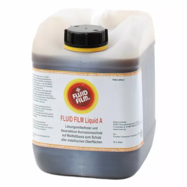 Film fluide liquide A 5 litres todt protection rouille protection contre la corrosion une couche cavité