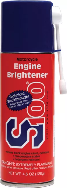 S100 Engine Brightener Cleaner 4.5 OZ SM-19200A (2 Pack)