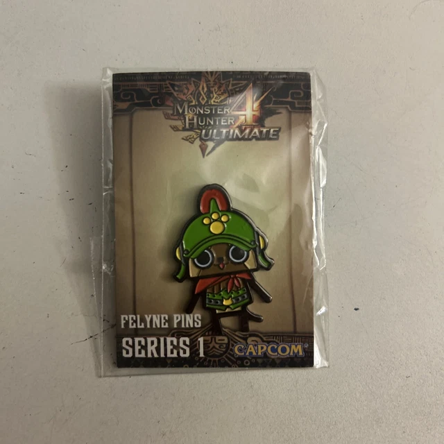 MONSTER HUNTER ULTIMATE Felyne Pin 2014 Series 1 Capcom Limited Edition ...